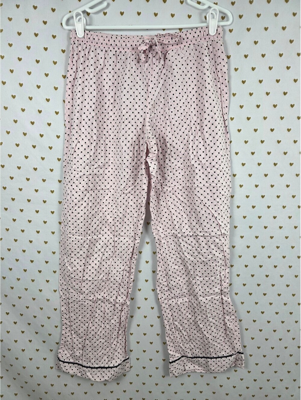 Victorias Secret Sleep Pants Polka Dot Medium Pajama PJ Bottoms